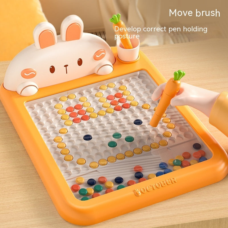 Magnetisches Zeichenbrett Puzzle- Hase - Lernspielzeug für Kleinkinder