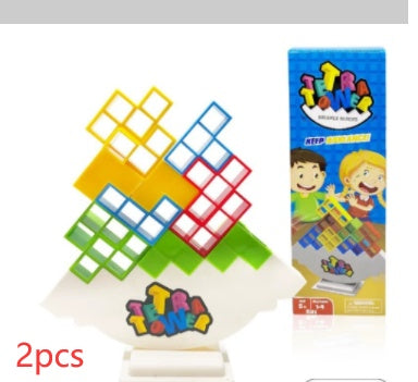 Kreativ Stapelbrettspiel für Alt-und Jung, Unterhaltsamer Zeitvertrieb
