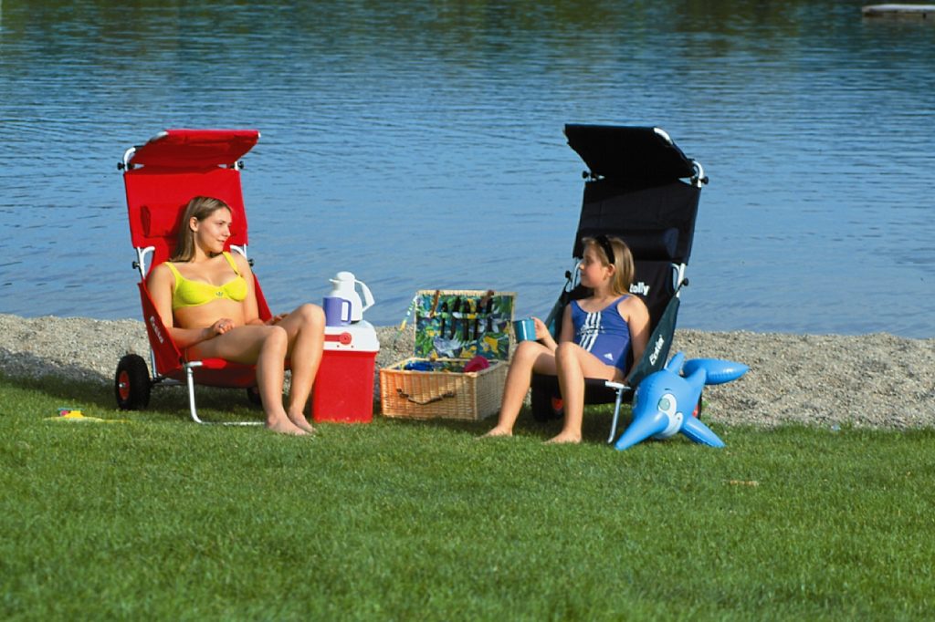 ECKLA Beach-Rolly® mit Sonnendach