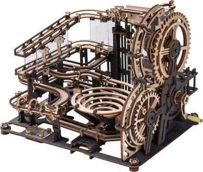 Robotime ROKR Murmel Nachtstadt 3D Holzpuzzle