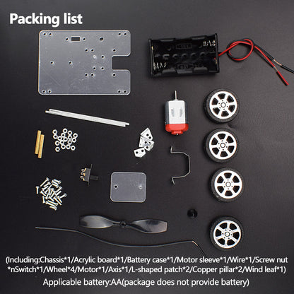 Windauto DIY Elektronik-Bausatz Wissenschaftsspielzeug