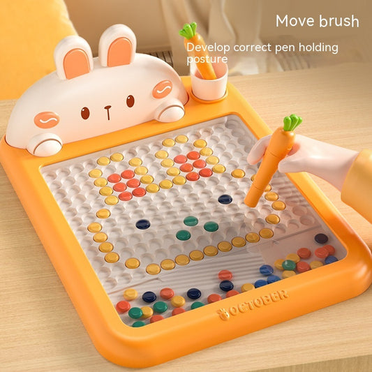 Magnetisches Zeichenbrett Puzzle- Hase - Lernspielzeug für Kleinkinder