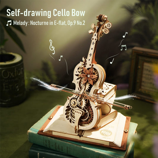 Robotime ROKR Magisches Cello