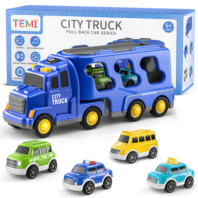 TEMI Druckguss-Transporter LKW-Spielzeugautos