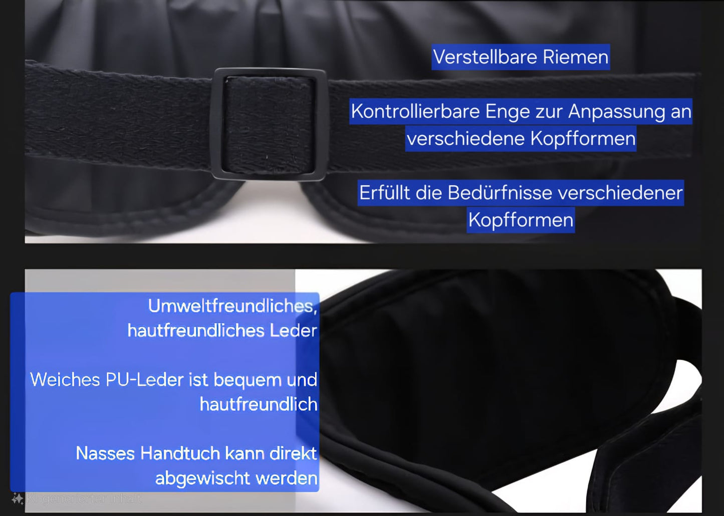 Ruibomei Smart Augenmassagegerät Kabelloses Bluetooth-Augenmassagegerät