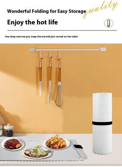 Silikon Faltbare Geschirr-Wärmeplatte!