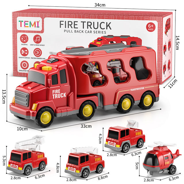 TEMI Druckguss-Transporter LKW-Spielzeugautos