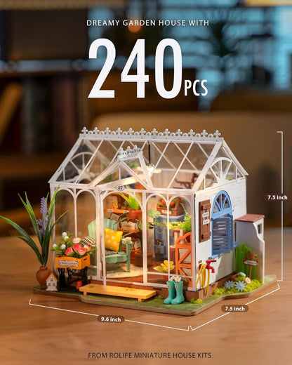 ROBOTIME Rolife Mengyu Flower Miniature House 