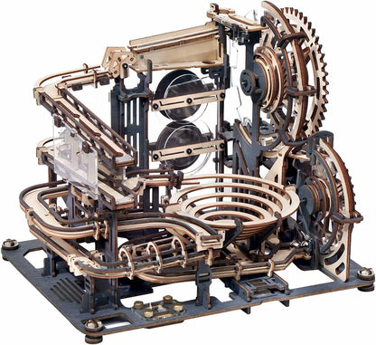 Robotime ROKR Murmel Nachtstadt 3D Holzpuzzle