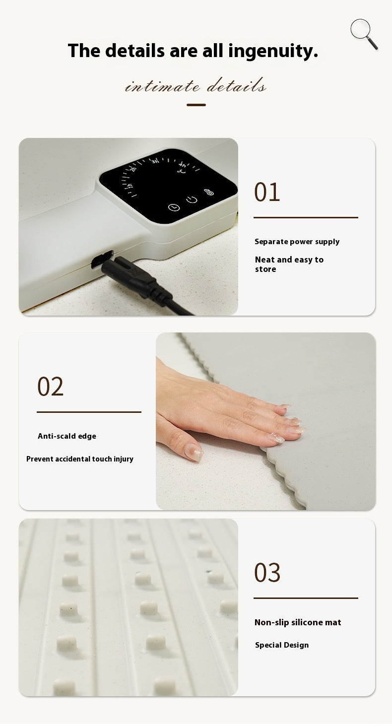 Silikon Faltbare Geschirr-Wärmeplatte!